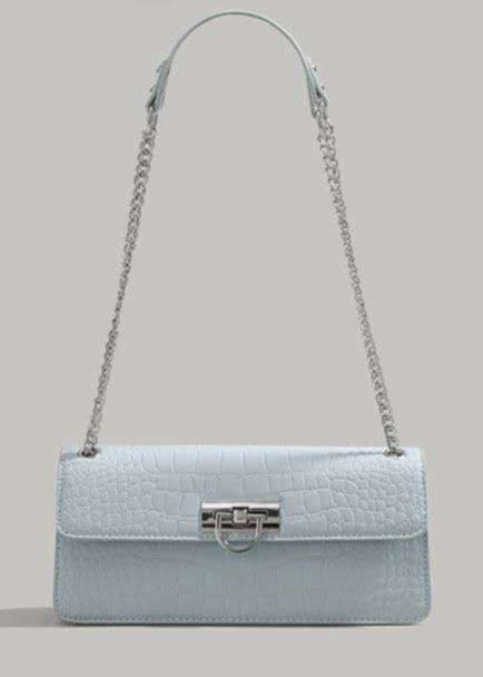 CROCODILE PATTERN SMALL SQUARE BAG