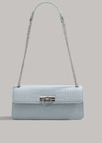 CROCODILE PATTERN SMALL SQUARE BAG