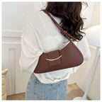 Elegant Curved Mini Shoulder Bag